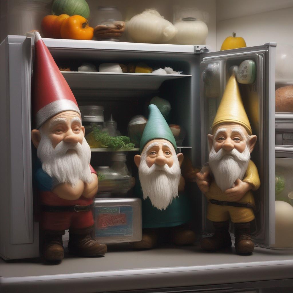 The Secret World of Refrigerator Gnomes