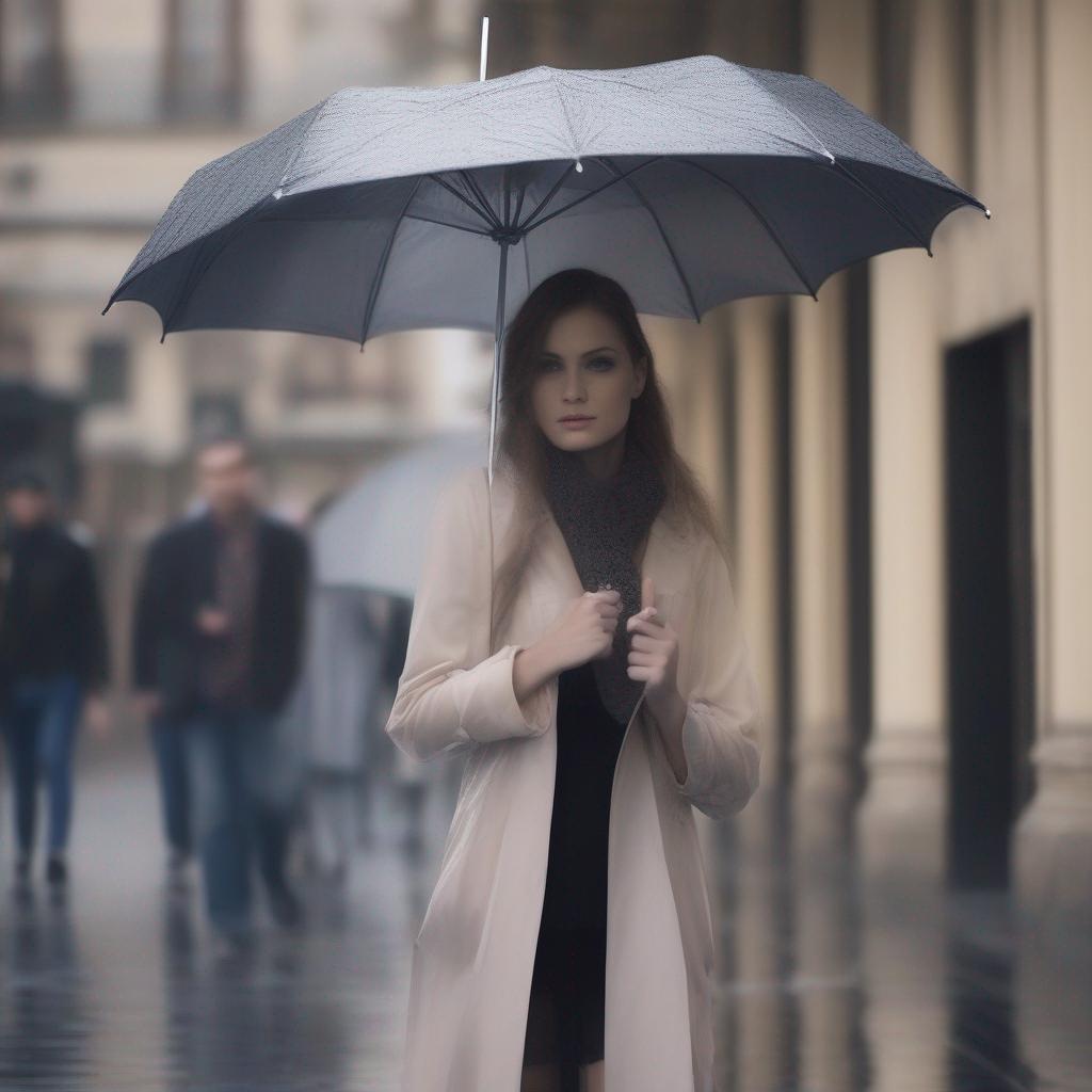 The Invisible Umbrella: Fashion or Magic?