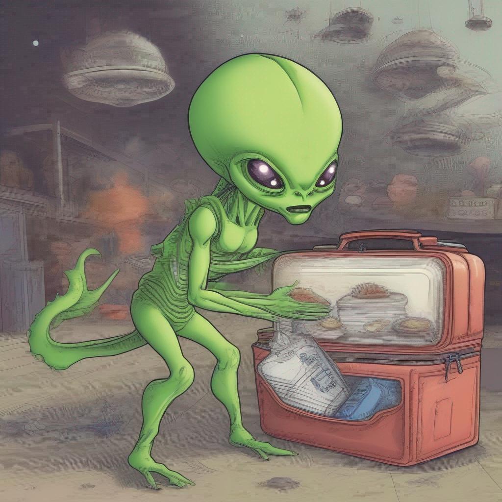 Aliens Stole My Lunchbox: An Expose