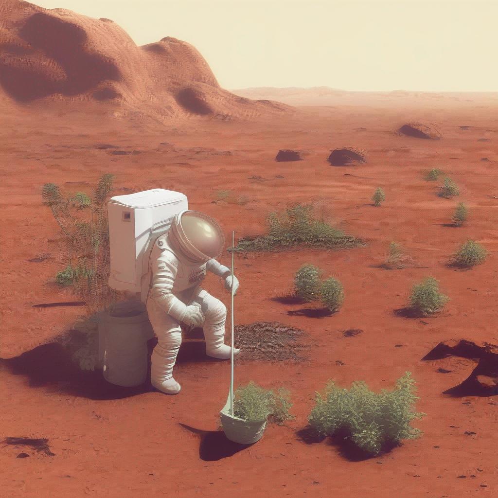 Gardening on Mars: A How-To Guide