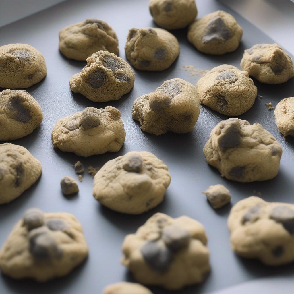 Baking Cookies with Moon Rocks