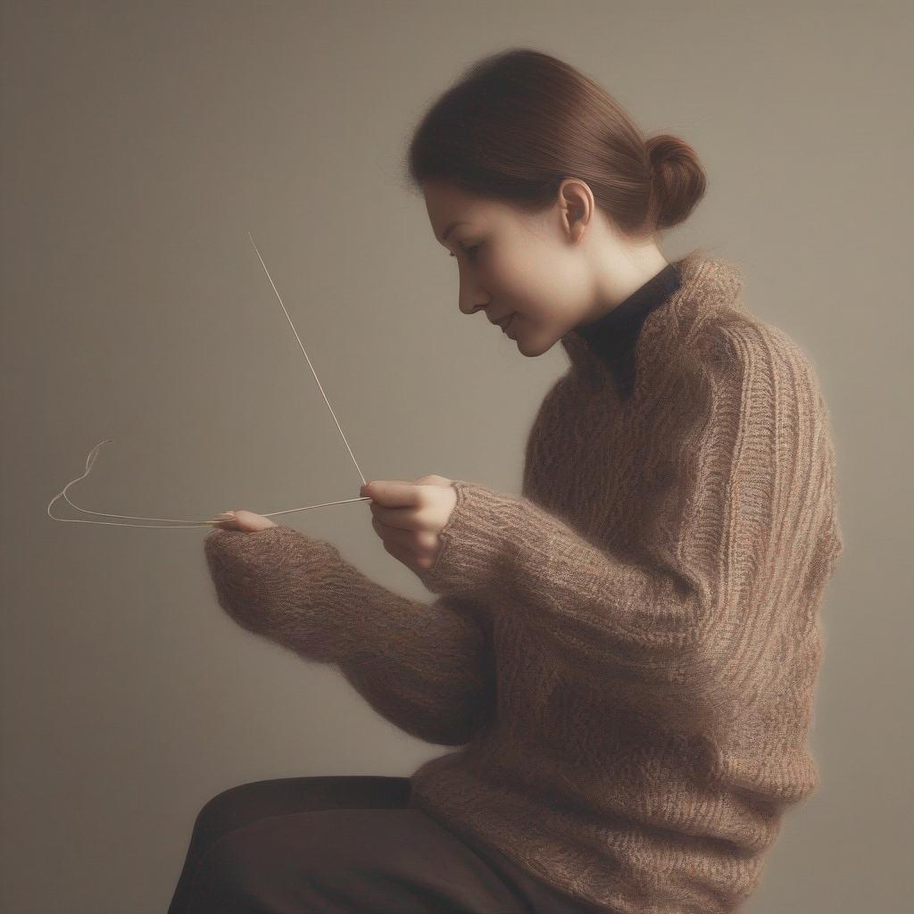 The Lost Art of Invisible Knitting