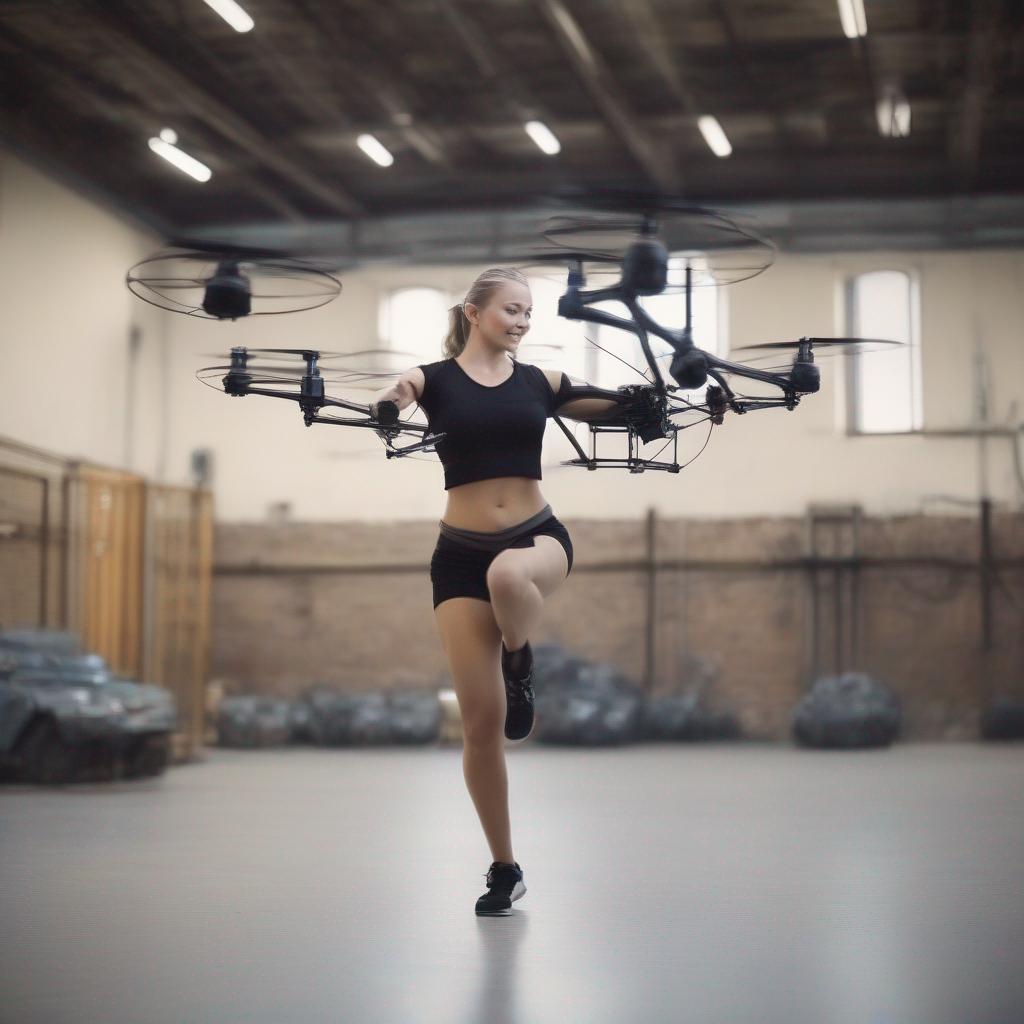Dancing with Drones: A New Fitness Craze?