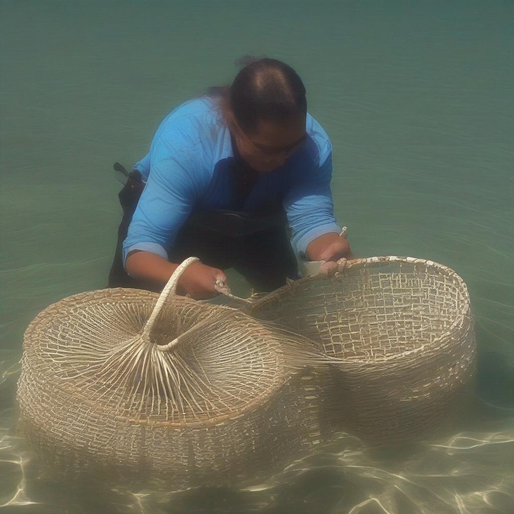 The Art of Underwater Basket Weaving
