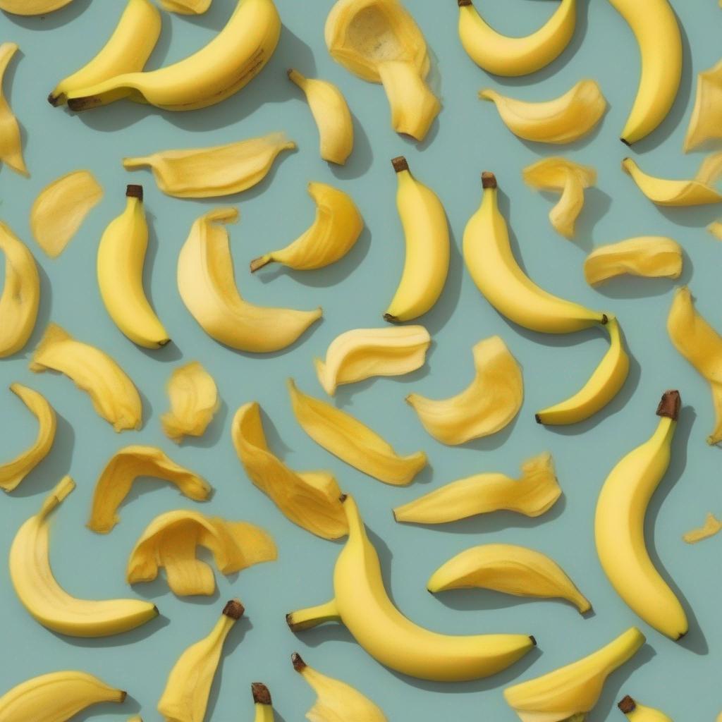 Banana Peels as Slippery Fashion Statements