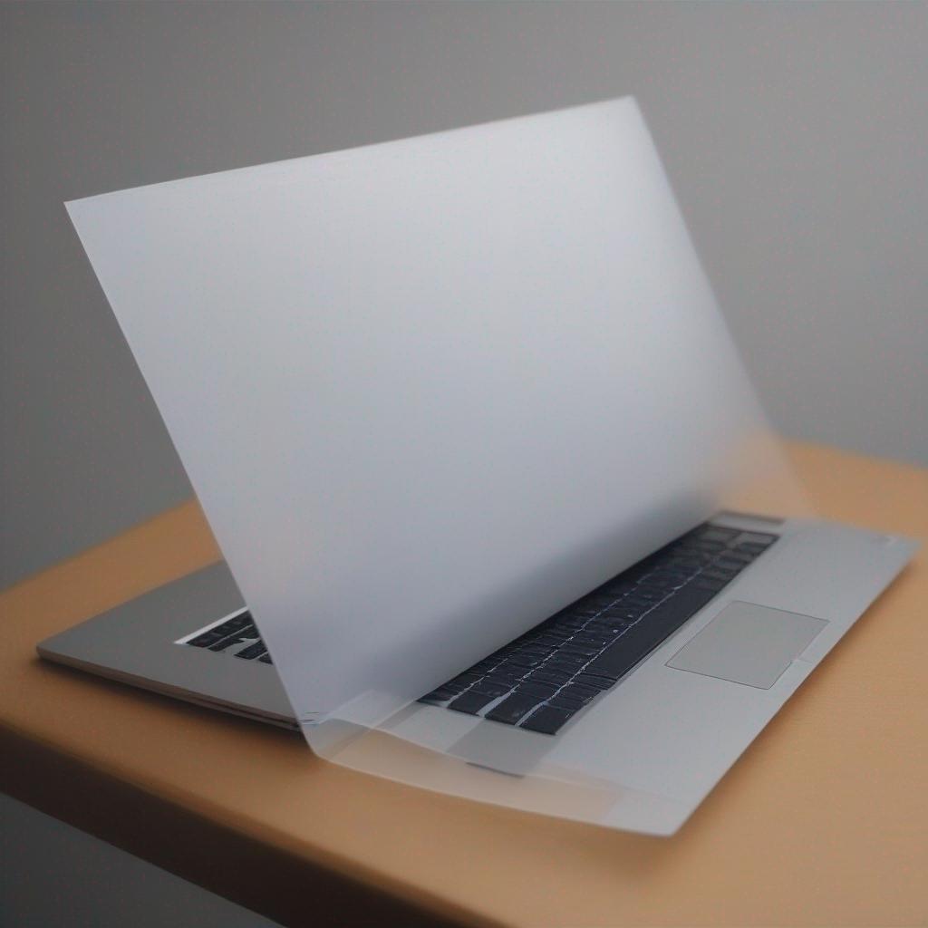 The Invisible Laptop: Now You See It, Now You Don't!