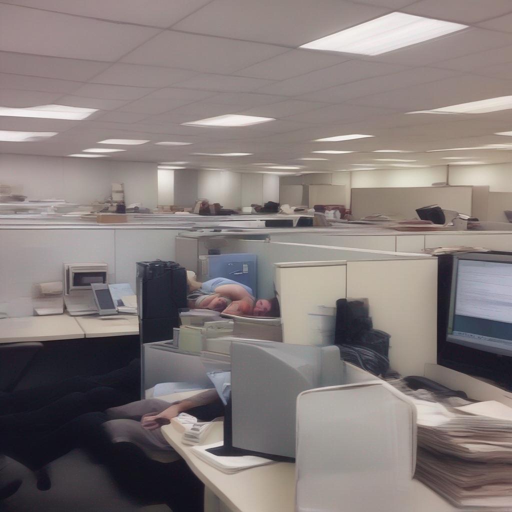 The Art of Sleeping at Work Unnoticed